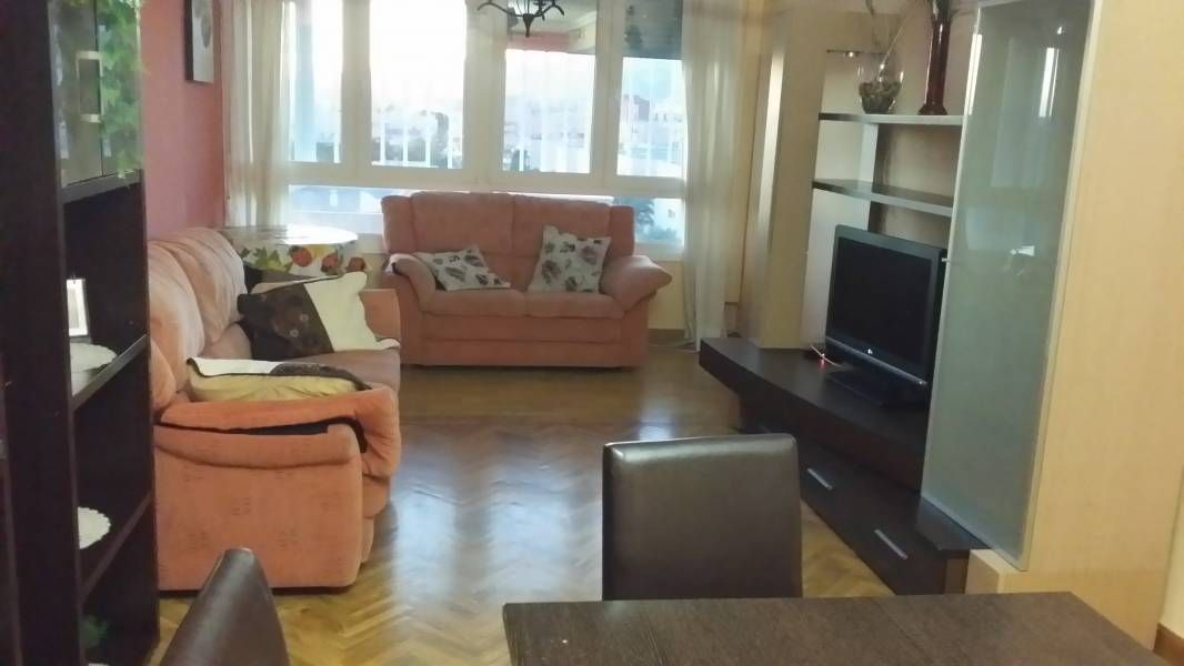 Sala d'estar de Pis de lloguer en  Almería Capital amb Aire condicionat i Calefacció