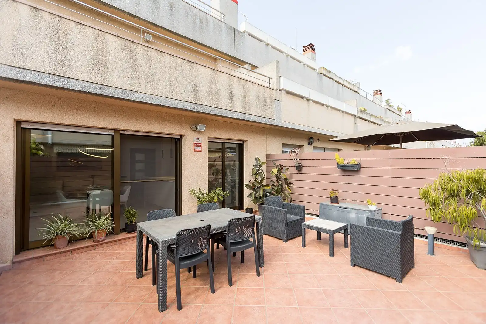 Terrassa de Casa adosada en venda en Tortosa amb Aire condicionat, Calefacció i Jardí privat