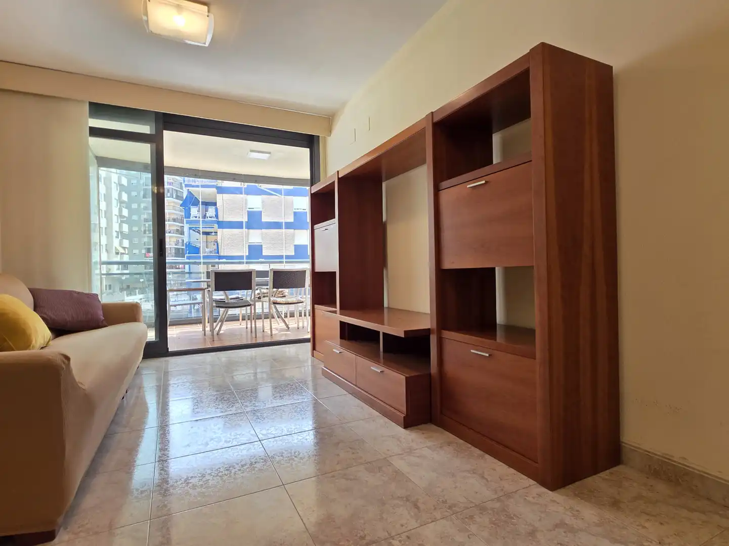 Sala d'estar de Pis en venda en Benicasim / Benicàssim amb Aire condicionat, Calefacció i Terrassa