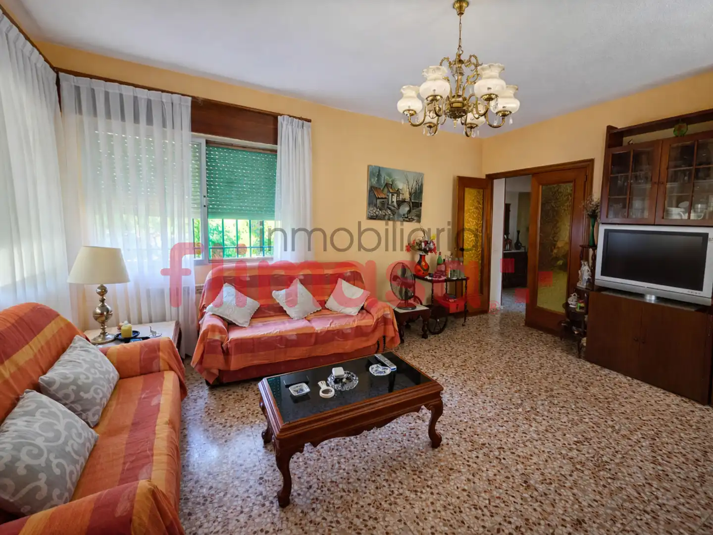 Living room of Houses for sale in Santa Cruz del Retamar  with Heating, Private garden and Terrace