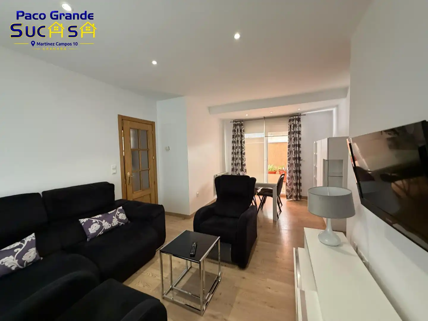 Wohnzimmer von Wohnung zur Miete in Granada mit Klimaanlage, Heizung und Terrasse