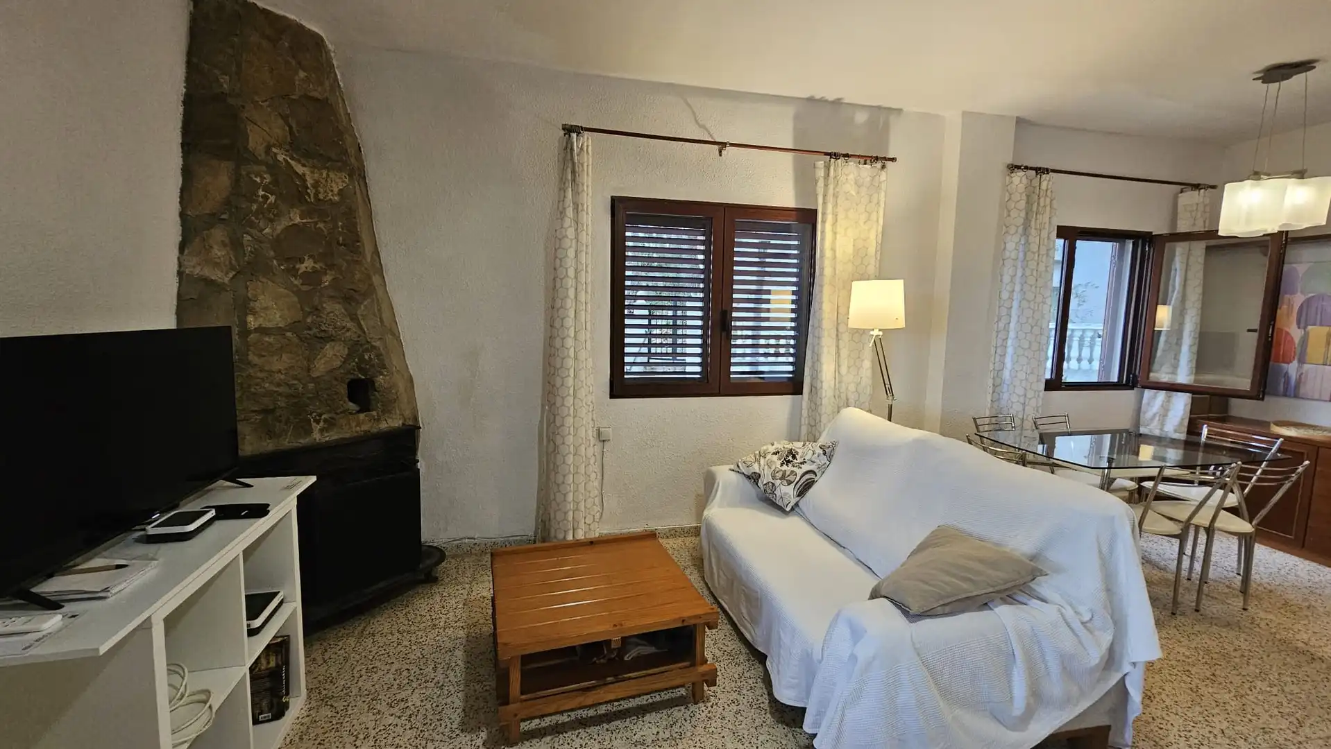 Sala de estar de Casa o chalet en venta en Alcalà de Xivert con Calefacción, Terraza y Trastero