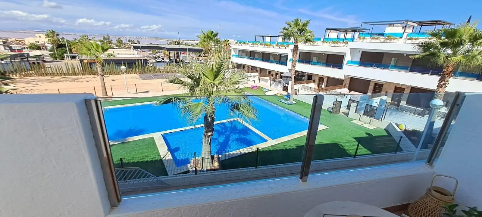 Swimming pool of Detached homes for sale in Torrevieja  with Air Conditioner, Private garden and Terrace