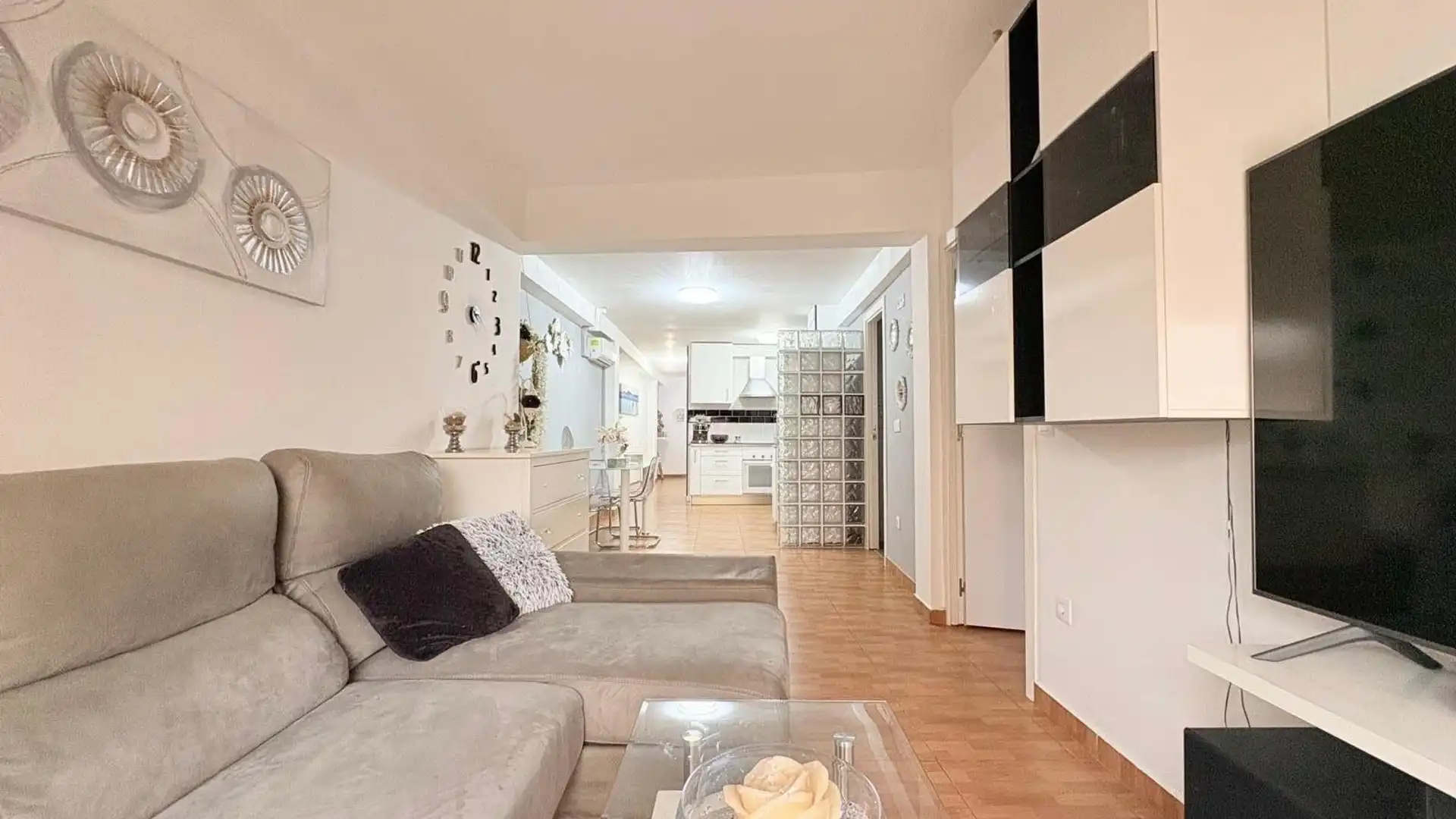 Sala de estar de Piso en venta en Albal con Balcón