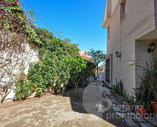 Exterior view of Single-family semi-detached for sale in Málaga Capital  with Air Conditioner, Terrace and Balcony