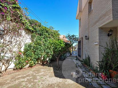 Vista exterior de Casa adosada en venda en Málaga Capital amb Aire condicionat, Calefacció i Jardí privat