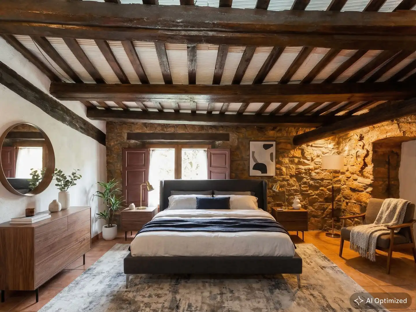 Dormitori de Casa o xalet en venda en Manresa amb Calefacció, Jardí privat i Terrassa