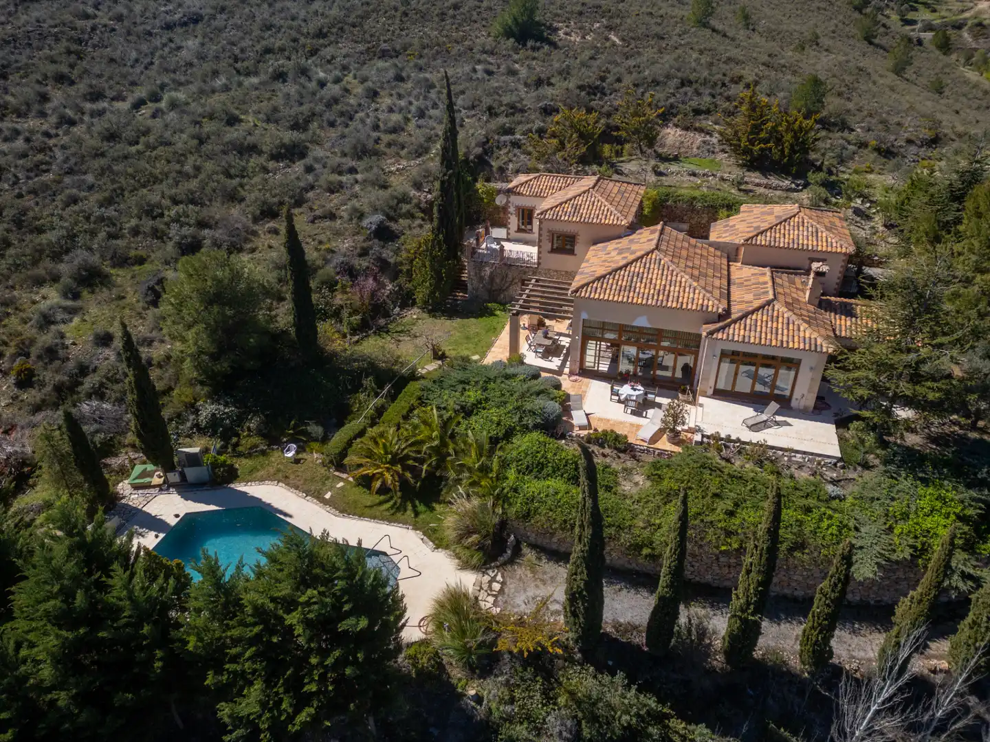 Jardí de Finca rústica en venda en Villamena amb Aire condicionat, Calefacció i Jardí privat