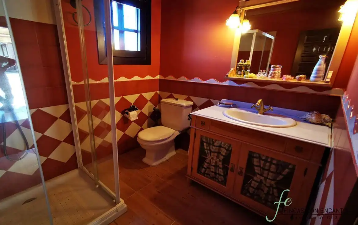 Bathroom of Country homes for sale in Espiel  with Air Conditioner, Private garden and Terrace