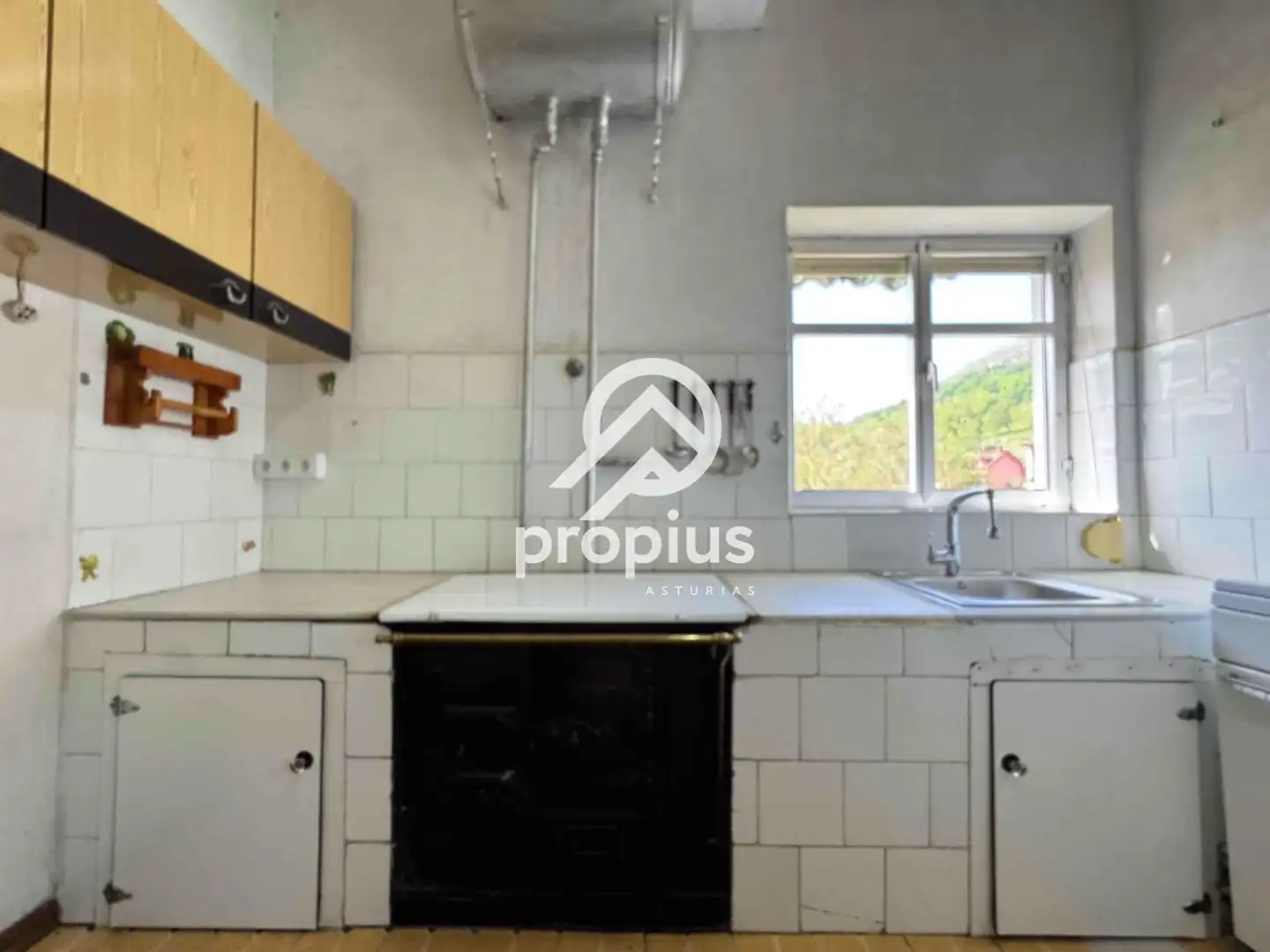 Kitchen of Flat for sale in Piloña  with Heating, Storage room and Balcony