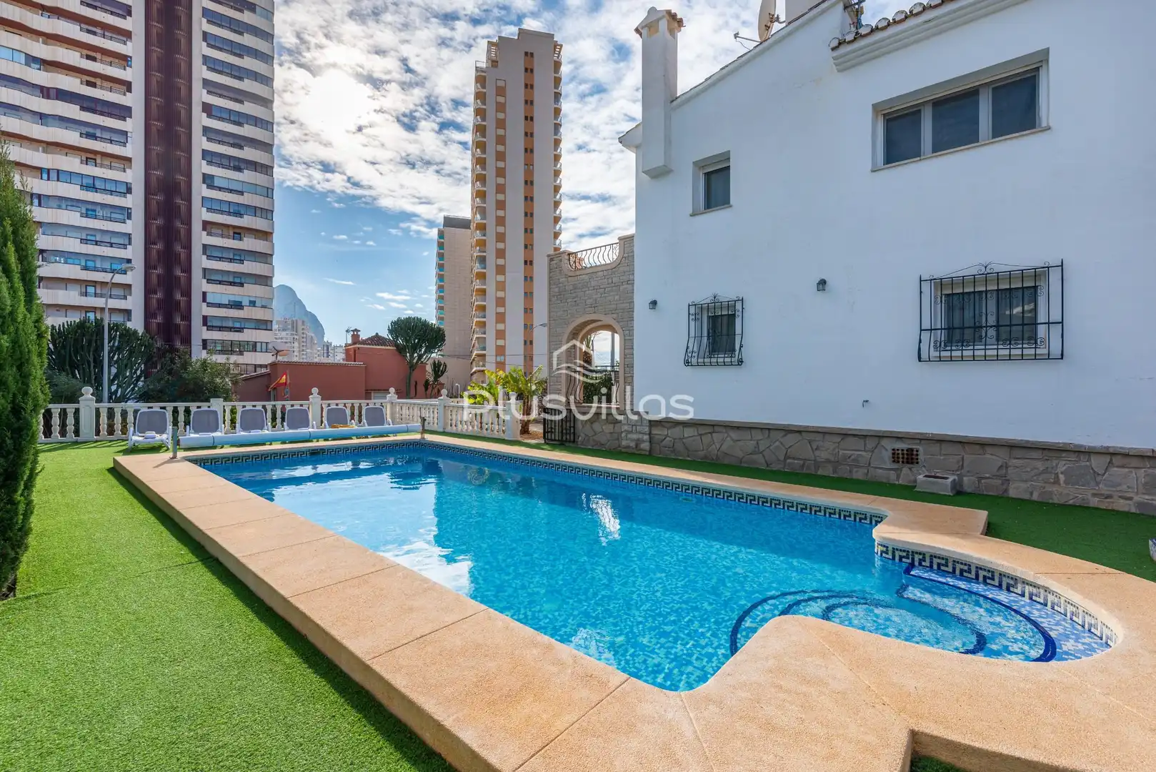 Piscina de Casa o xalet en venda en Calpe / Calp