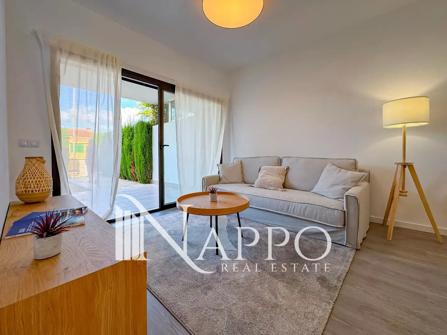 Living room of Flat for sale in Manacor  with Air Conditioner, Private garden and Terrace