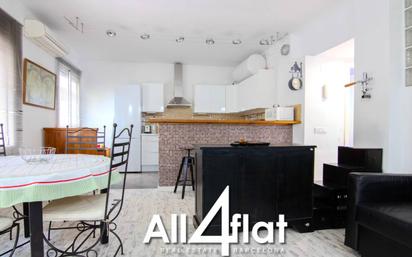 Kitchen of Flat to rent in  Barcelona Capital  with Air Conditioner, Heating and Furnished