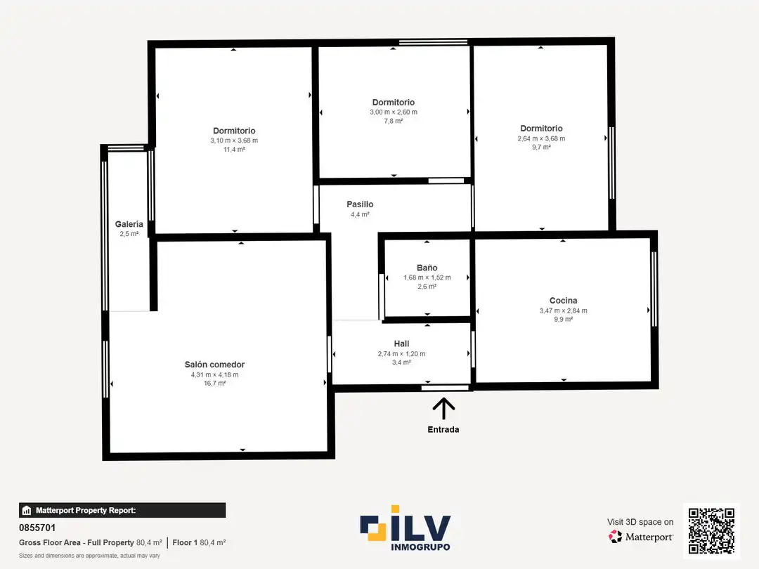 Flat for sale in Bilbao 