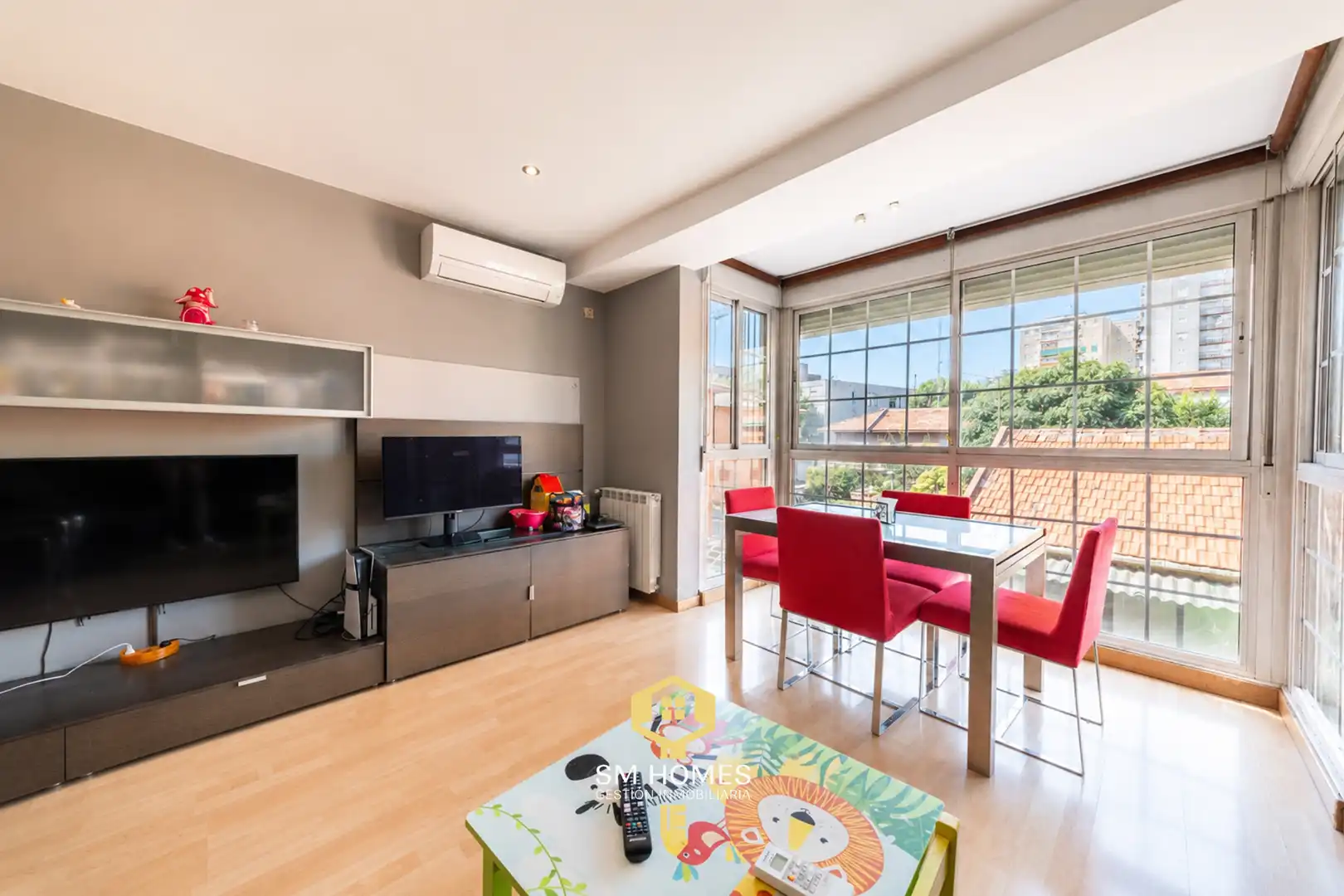 Wohnzimmer von Maisonette zum Verkauf in Coslada mit Klimaanlage und Heizung