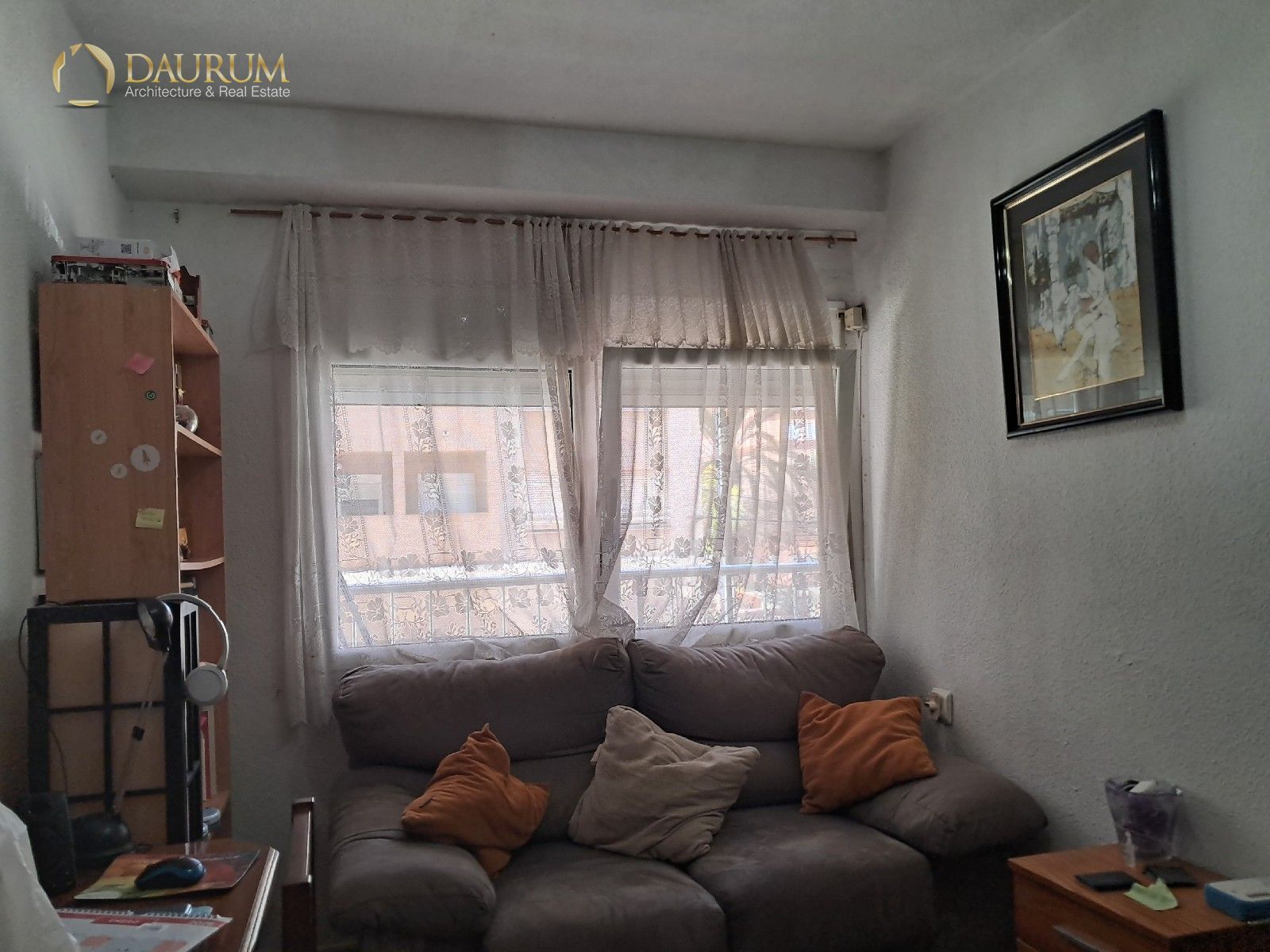 Bedroom of Flat for sale in  Valencia Capital  with Air Conditioner and Terrace