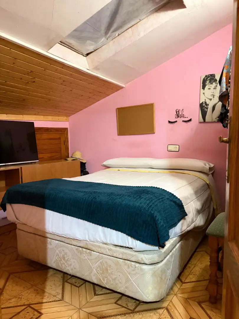 Bedroom of Flat for sale in Plasencia  with Air Conditioner, Heating and Furnished