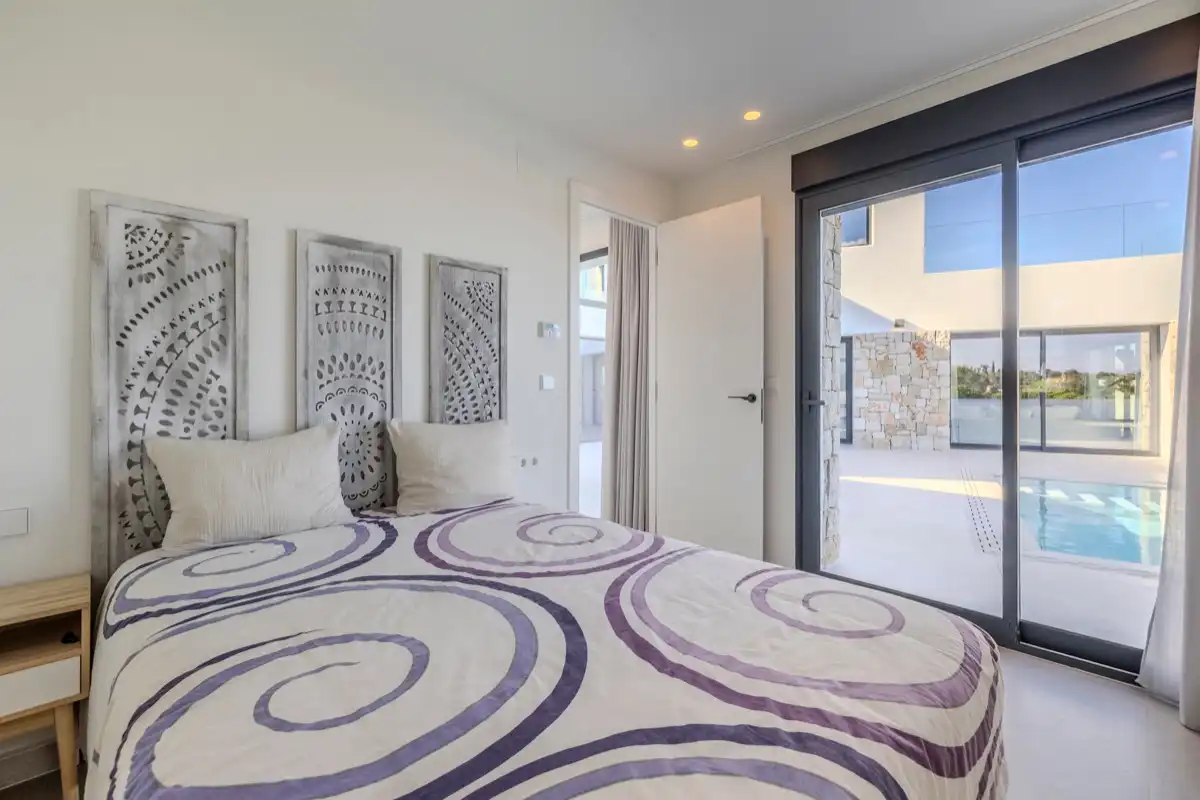 Bedroom of Houses for sale in Dénia  with Air Conditioner, Heating and Private garden