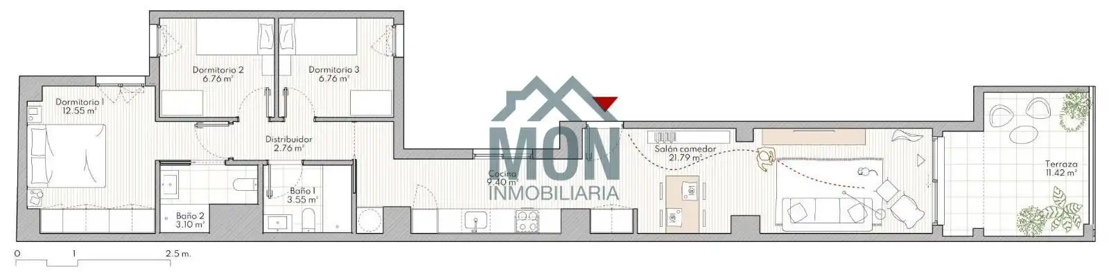 Appartement avec terrasse à vendre à Benetússer, imagen 19