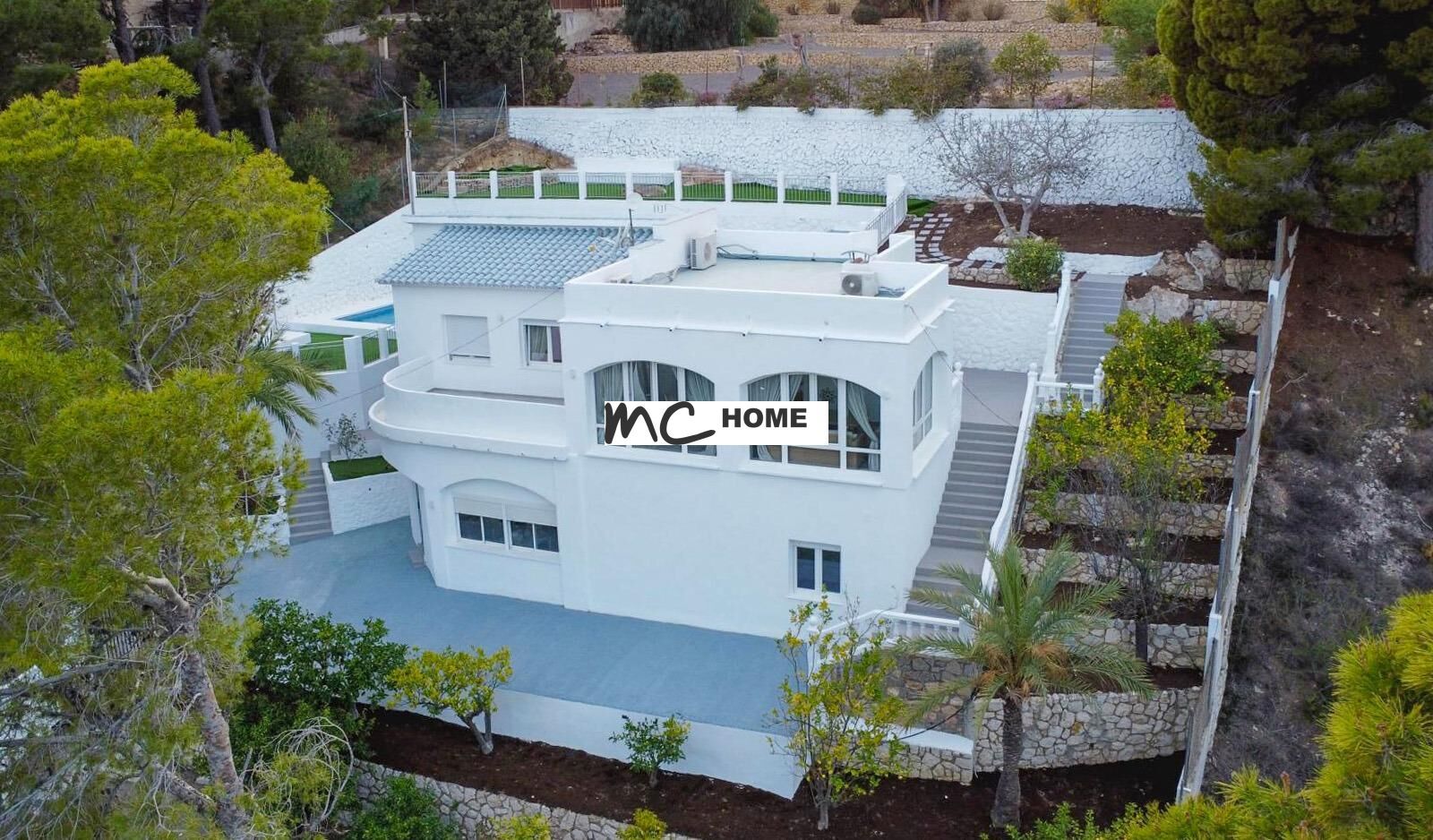 Exterior view of House or chalet for sale in Altea  with Air Conditioner, Heating and Private garden