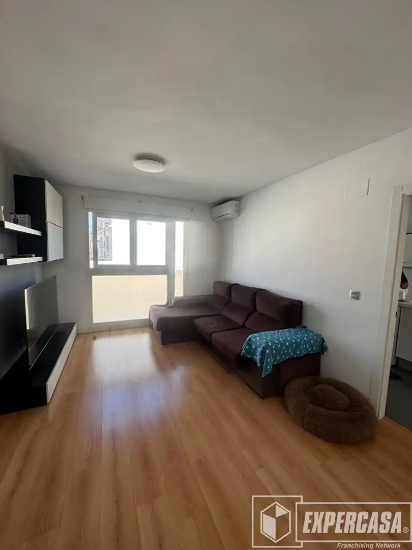 Sala de estar de Piso en venta en Beniparrell con Aire acondicionado, Parquet y Amueblado