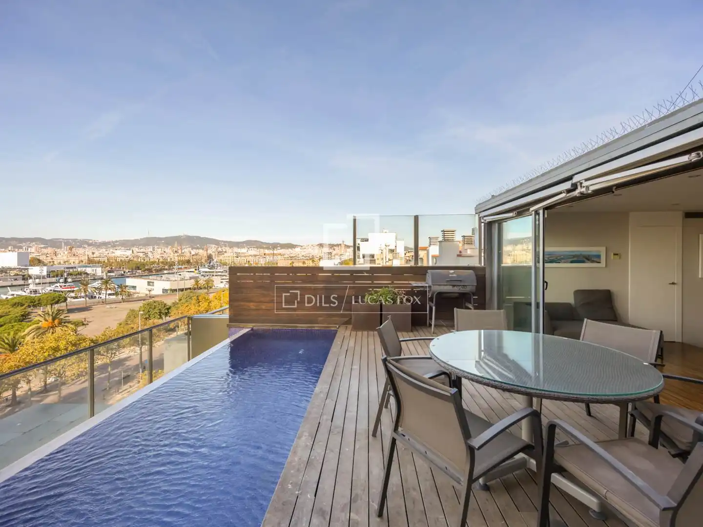 Terrace of Attic for sale in Barcelona  with Air Conditioner, Parquet flooring and Terrace