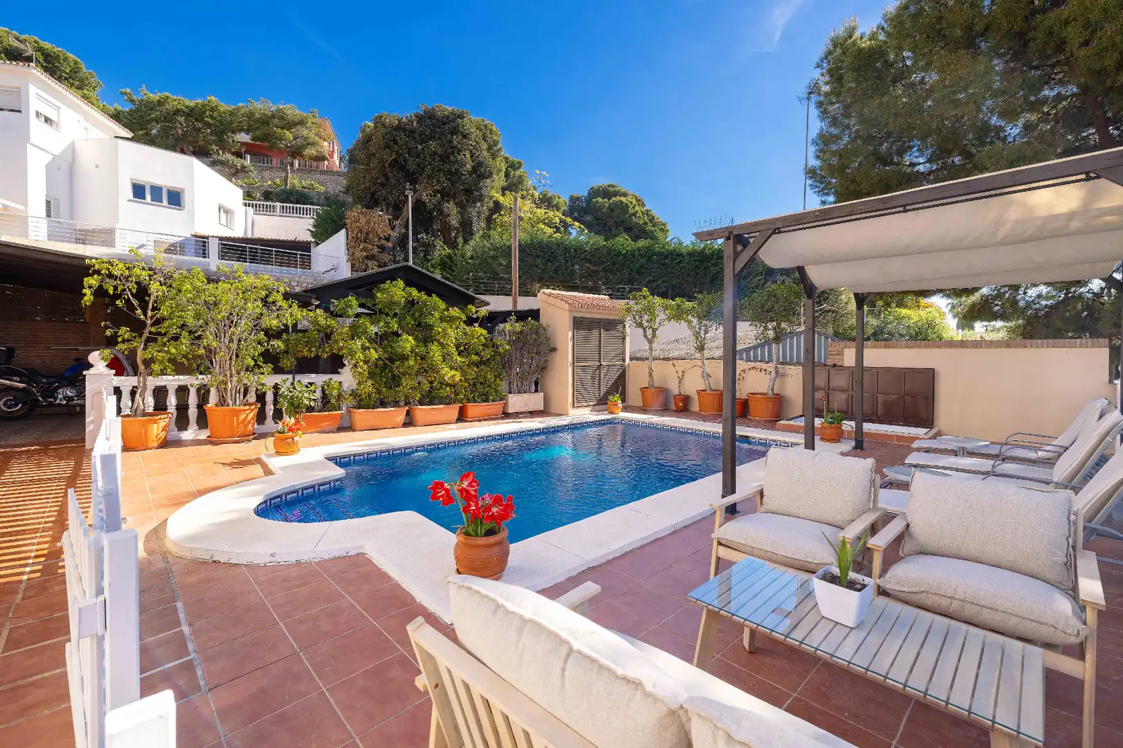 Jardí de Casa o xalet en venda en Málaga amb Aire condicionat, Calefacció i Jardí privat