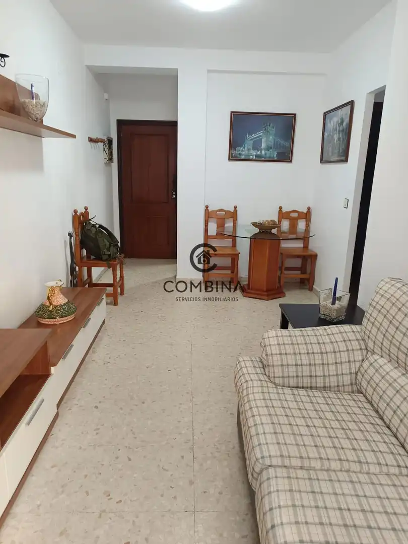 Sala d'estar de Pis en venda en Huelva amb Aire condicionat i Moblat