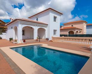 Exterior view of House or chalet for sale in Beniarbeig  with Air Conditioner, Heating and Terrace