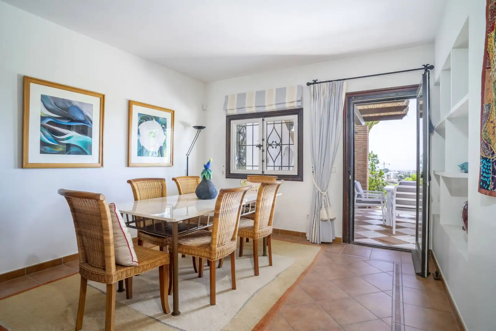 Comedor de Casa o chalet en venta en Benahavís con Aire acondicionado, Terraza y Piscina