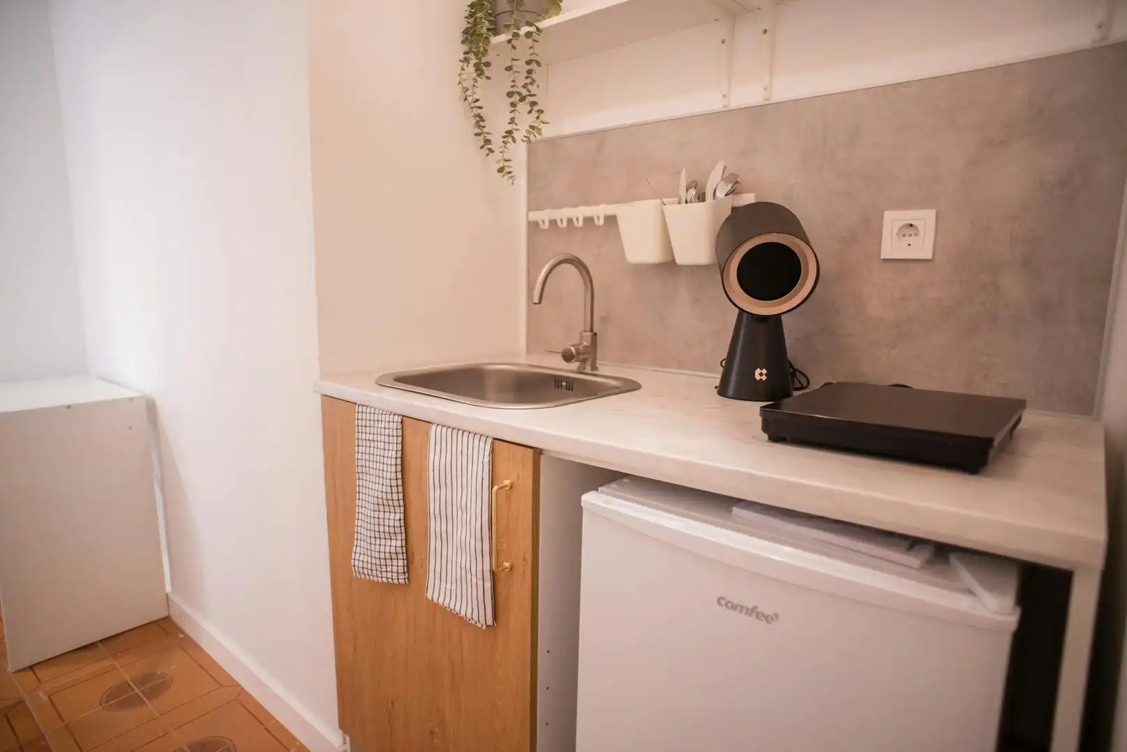 Küche von Wohnung zur untervermieten in Valencia mit Waschmaschine