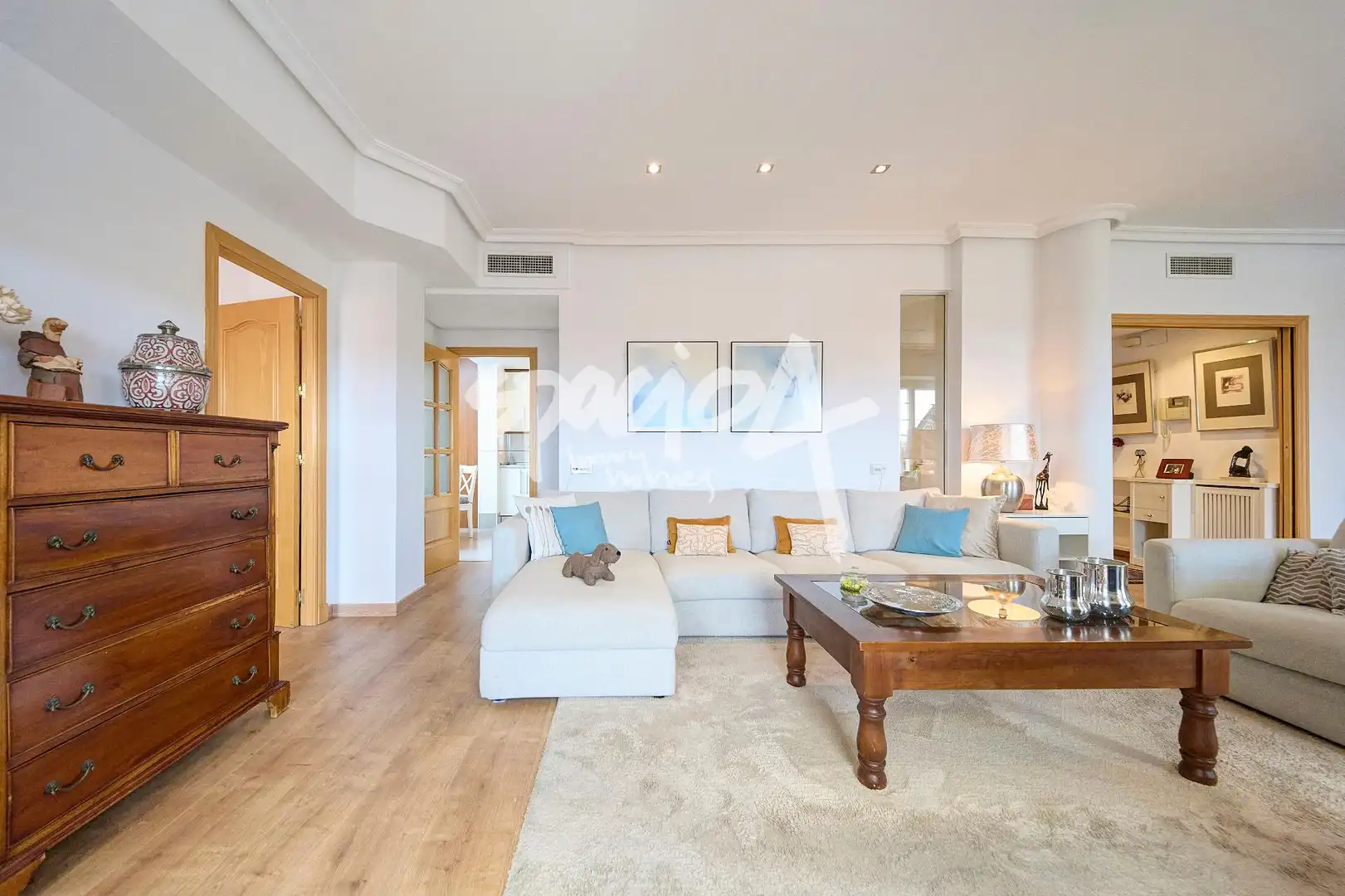 Wohnzimmer von Dachboden zum Verkauf in Majadahonda mit Heizung, Terrasse und Abstellraum