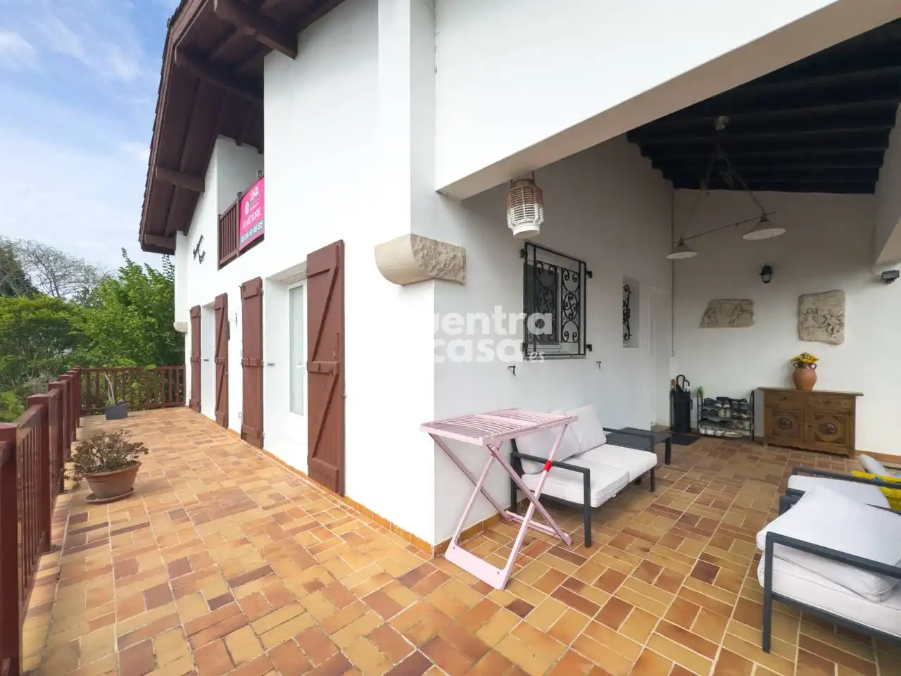 Terrasse von Haus oder Chalet zum Verkauf in Hendaye mit Heizung, Privatgarten und Terrasse