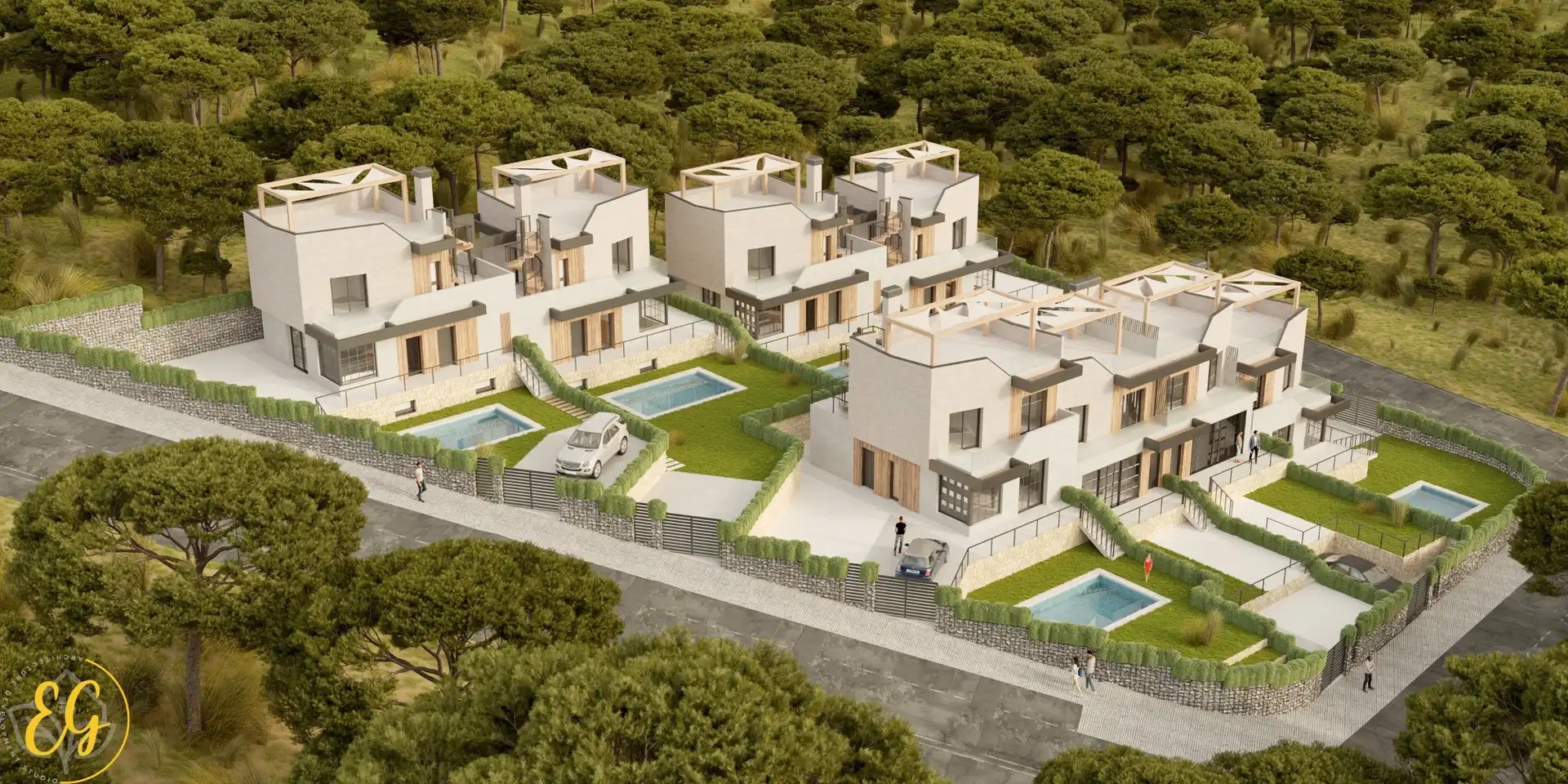 Maison mitoyenne avec piscine à vendre à Balcón de Ponoig - Polop Paradis - Polop Hills