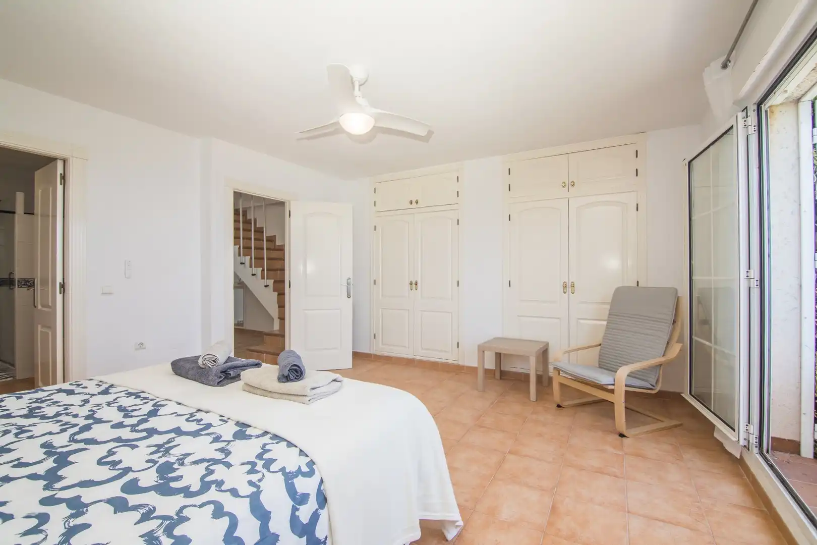 Bedroom of Houses for rent in Santa Pola  with Air Conditioner, Heating and Private garden