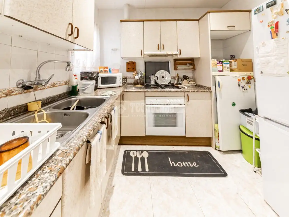Cocina de Finca rústica en venta en Cubelles con Calefacción, Jardín privado y Terraza