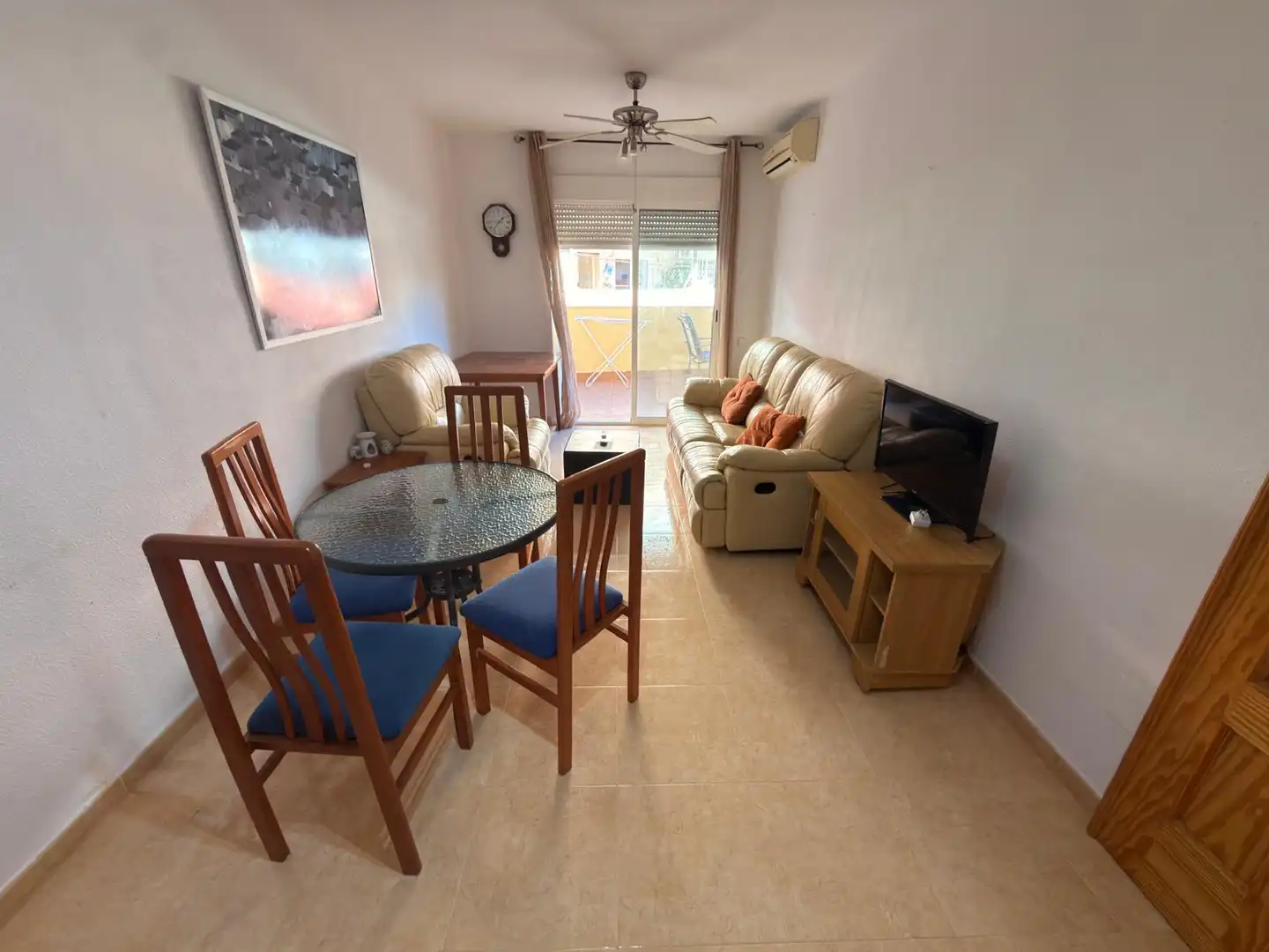 Sala de estar de Apartamento en venta en Almoradí con Aire acondicionado, Calefacción y Terraza