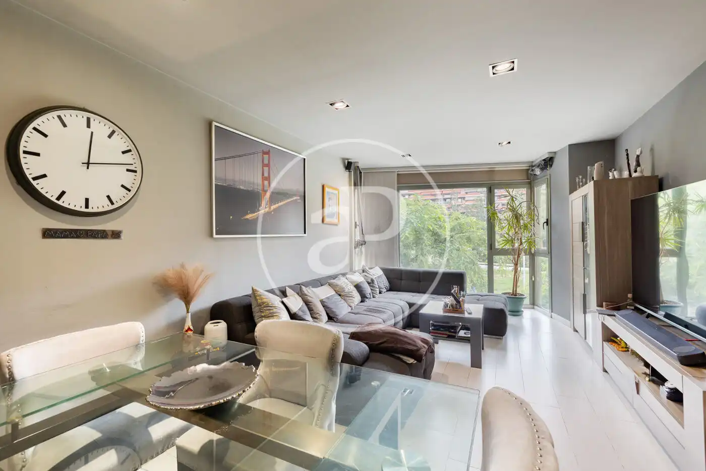 Living room of Flat for sale in Sant Martí
