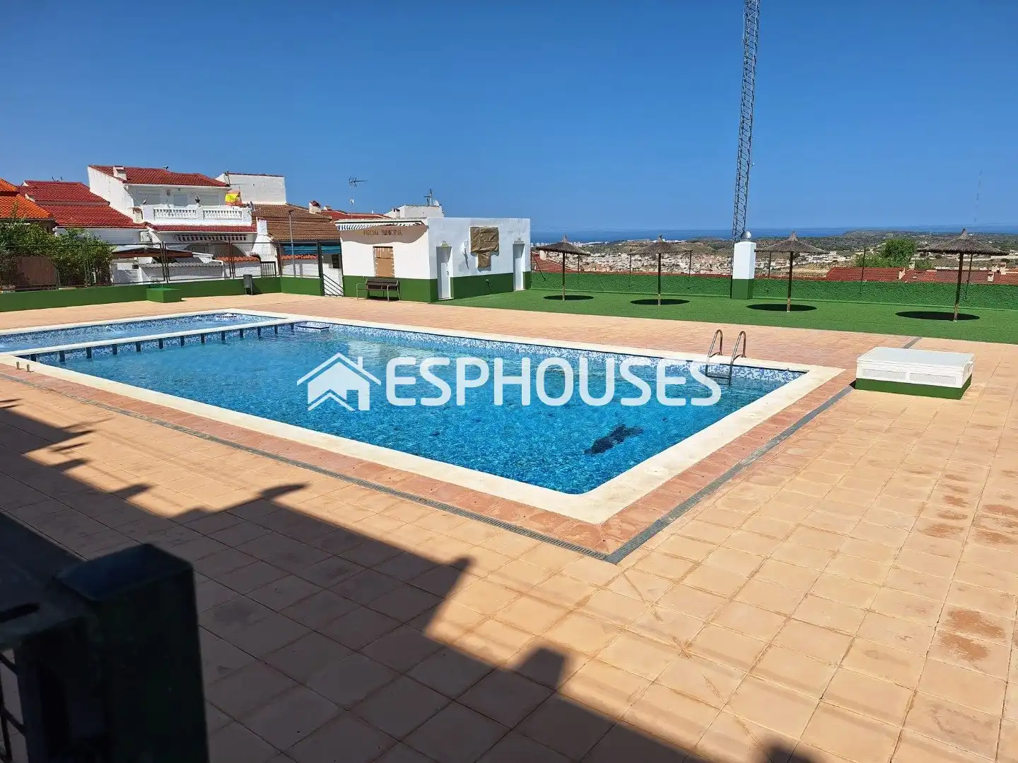 Piscina de Apartament en venda en Rojales amb Aire condicionat, Terrassa i Moblat