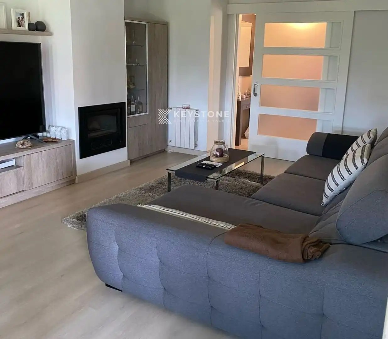 Sala de estar de Ático de alquiler en  Palma de Mallorca con Terraza, Piscina y Piscina comunitaria