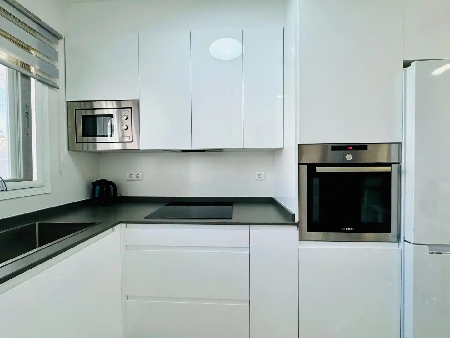 Cocina de Apartamento en venta en Torrox con Aire acondicionado y Piscina comunitaria