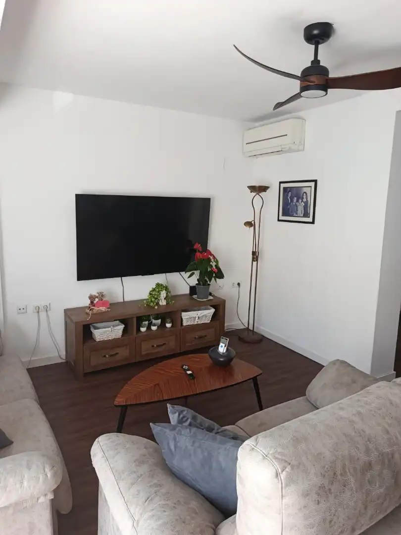 Sala d'estar de Pis en venda en Sueca amb Aire condicionat, Parquet i Moblat