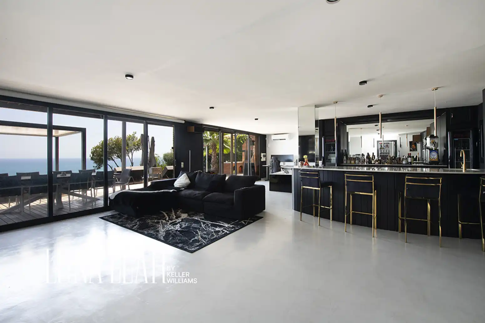 Wohnzimmer von Haus oder Chalet zur Miete in Sitges mit Klimaanlage, Terrasse und Möbliert