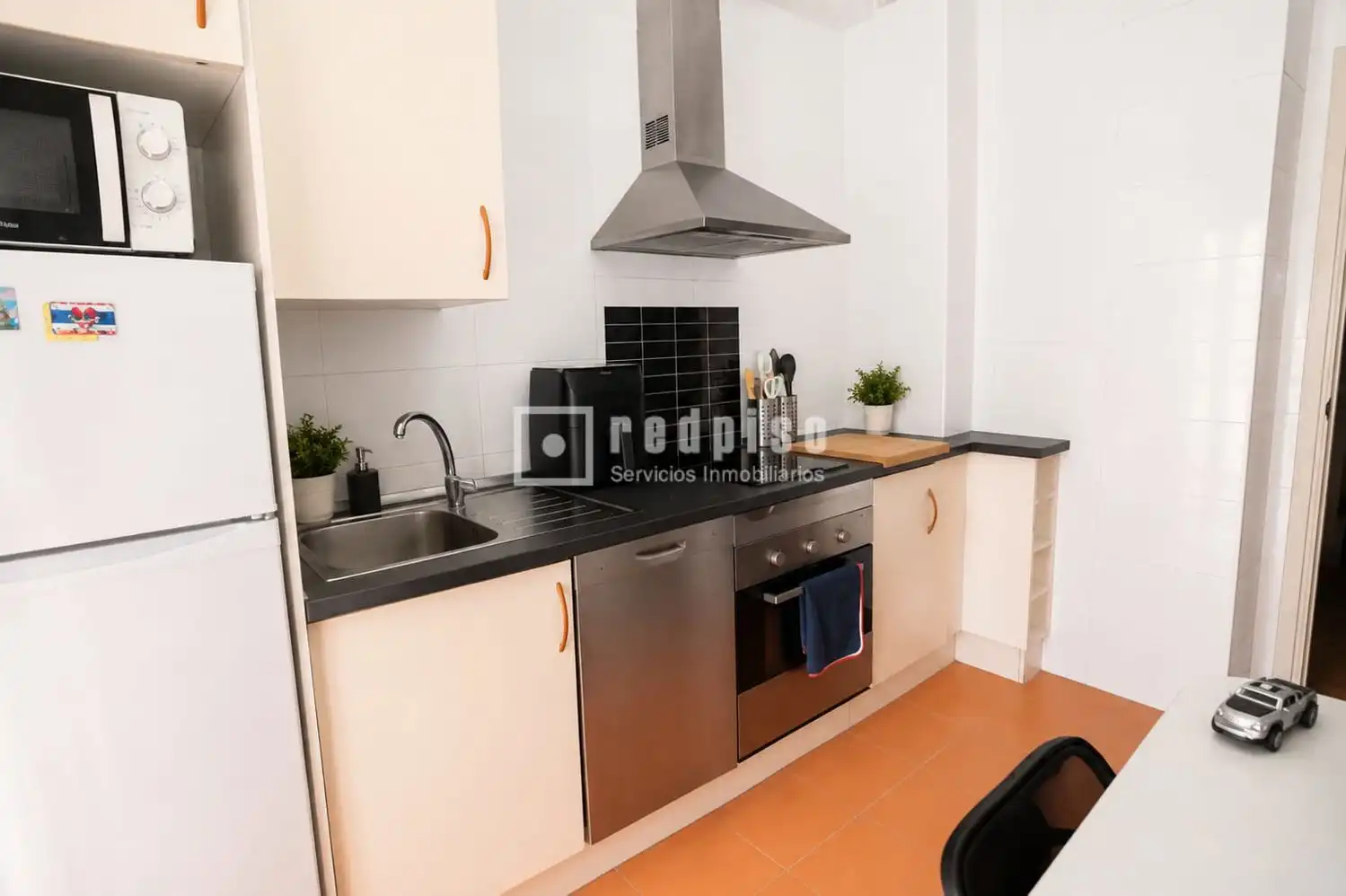 Cocina de Piso en venta en Madrid con Calefacción, Parquet y Terraza