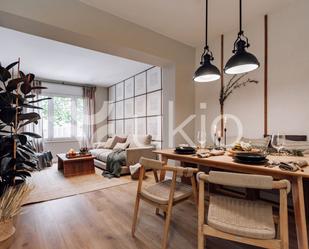 Sala d'estar de Apartament de lloguer en  Barcelona Capital amb Aire condicionat, Calefacció i Moblat