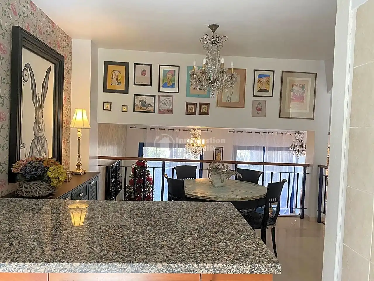 Comedor de Casa adosada de alquiler en Arona con Aire acondicionado, Jardín privado y Terraza
