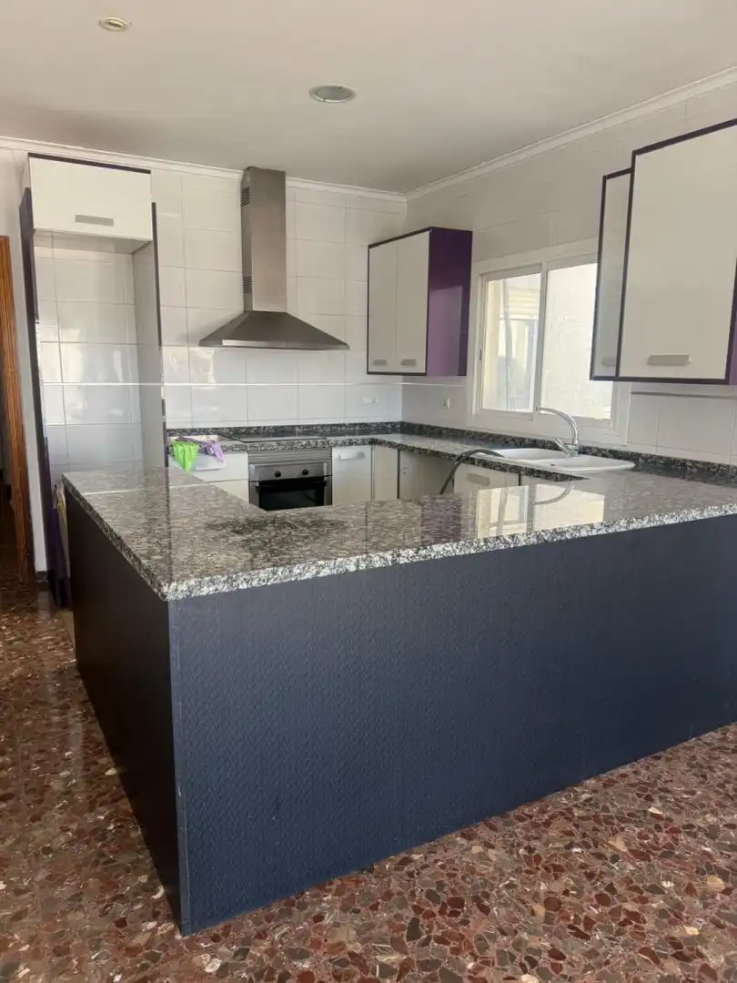 Cocina de Ático en venta en Alzira con Terraza y Alarma