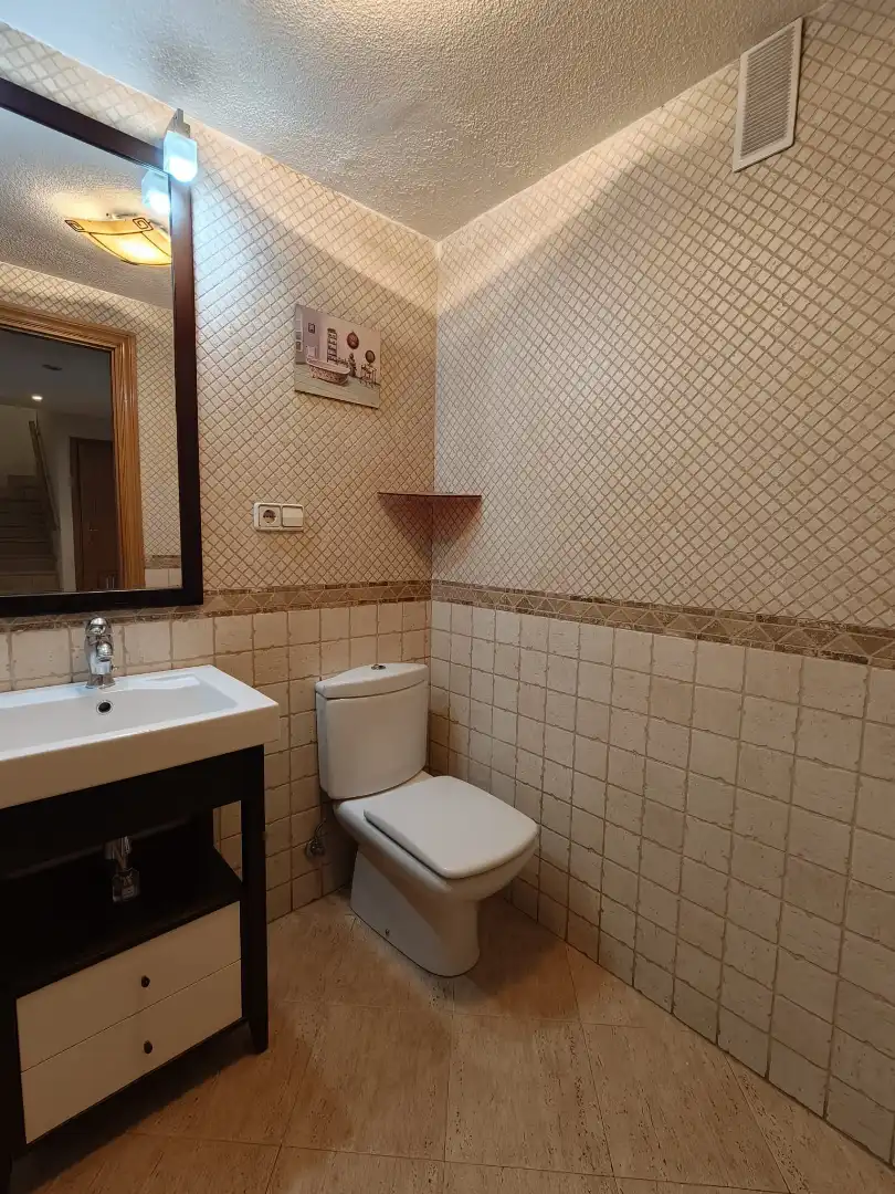 Bany de Dúplex en venda en Leganés amb Aire condicionat, Calefacció i Parquet