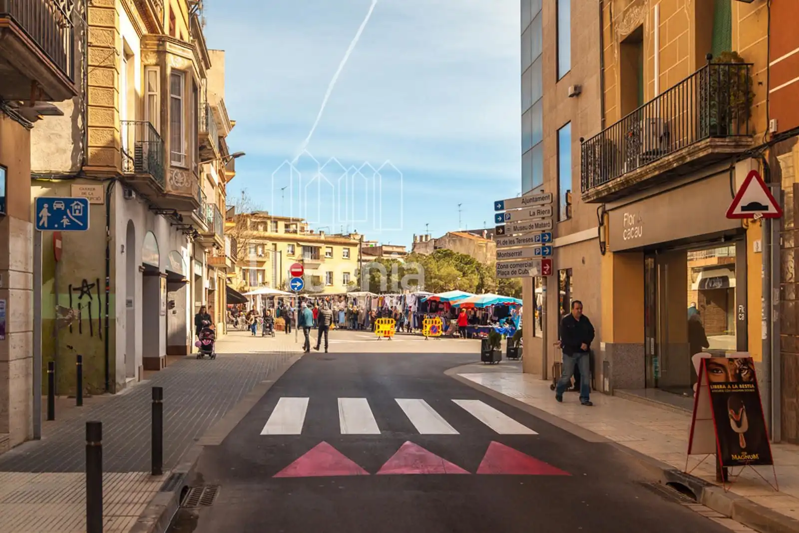 Vista exterior de Estudio en venta en Mataró con Aire acondicionado