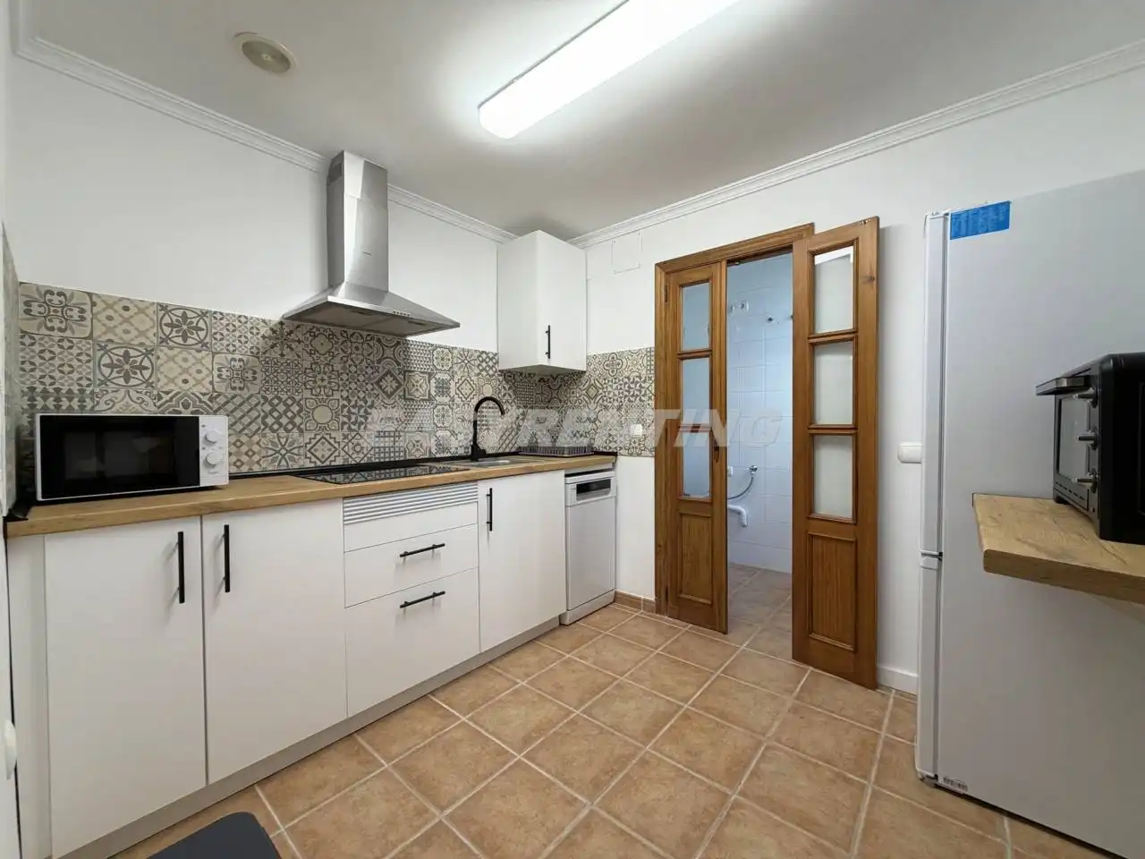 Kitchen of Flat for rent in La Línea de la Concepción  with Air Conditioner and Furnished